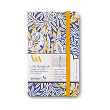 Bookaroo A6 Günlük Mavi Çiçek Desen