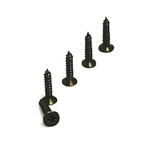Jenerik Klips, Menteşe, Ayak Vidası 2,2x7,5mm Çelik - Siyah 100 Adet