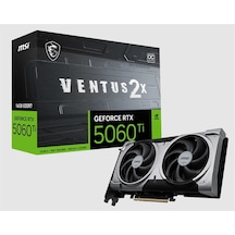 Msı Geforce Rtx5060tı 16g Ventus 2x Oc Plus 16gb Gddr7 128bıt 1xhdmı 3xdp Ekran Kartı