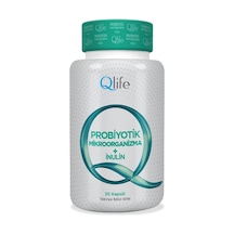 Qlife Probiotik Microorginazma + İnulin 30 Kapsül Sku: Smg8690010420237