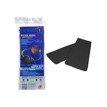 Sobo - 810 - Filtre Süngeri - Ece-umay - 32x12x2 Siyah