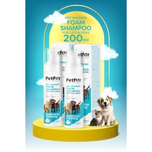 Kedi Ve Köpekler İçin Kuru Şampuan 200 Ml X2 Adet