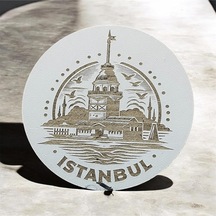 6 Lı Mdf Bardak Altlığı Dekoratif Ecceca1027 Karışık