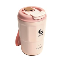 Easygo Bardak Termos Pembe 380 Ml Açık Beyaz