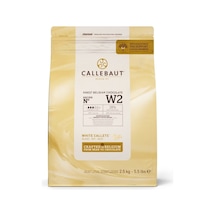 Callebaut W2 Beyaz Drop Çikolata 2,5 Kg