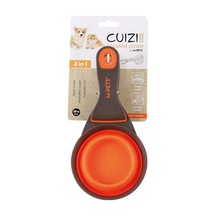 M-pets Cuizi 3in1 Fonksiyonel Mama Ölçü Kabı Turuncu 237 Ml 244-51003.01