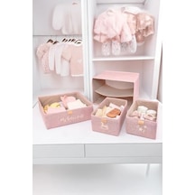 Baby 3 Bölmeli Katlanabilir Çekmece - Bebek Odası Organizeri 50 x 22
