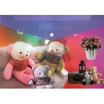 Bafix Çıtçıtlı Dosya Fafayu Desenli Yy-0102 Çok Renkli
