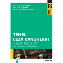 Temel Ceza Kanunları Ve İlgili Mevzuat Prof. Dr. Veli Özer Özbek,prof. Dr. Koray Doğan