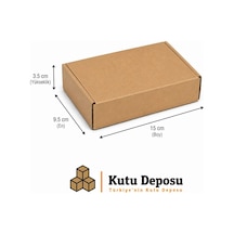 9.5x15x3.5 Cm E-ticaret Ve Kargo Kutusu Takı Kutusu 100 Adet