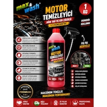 1 Kg Motor Temizleyici 1/3 Konsantre Ağır Yağ Ve Kir Çözücü Profesyonel Oto Kuaför Ürünü