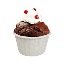Beyaz Muffin Kek Kapsülü 25 Adet Muffin Kağıt Beyaz Kağıt Beyaz Diğer