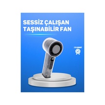 Ultra Sessiz Usb Şarjlı Fan Taşınabilir Ve Hafif Tasarım - Hs08377023-9619 Renkli