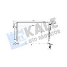 Hyundai Accent 3 Klima Radyatoru 1.4 2006-2012 Kale 386300