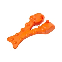 Trendooze Turuncu Homyl Yatak Ofis Mat Yoga İçin Boyun Germe Masajı Derin Doku Turuncu