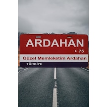 Ardahan Şehir Temalı Plaka Sök-tak Pratik Yeni Nesil