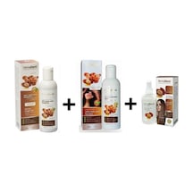 Dermaderm Argan Şampuan 300 ML + Saç Kremi 500 ML + Sütü 250 ML 3'lü Set