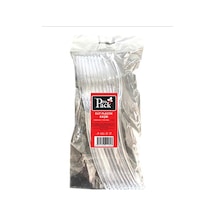 Propack Elite Kristal Şeffaf Kaşık 10'lu 4 Adet Çok Renkli