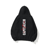 Startmore Unisex Capitalism Sweatshirt Siyah Siyah