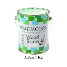 Aquacool Su Bazlı Dış Mekan Verniği A.Sarı 1 Kg