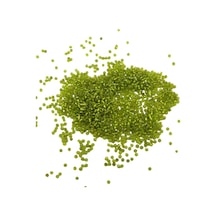 08 Kum Boncuk Koyu Kristal Fıstık Yeşili 3 Mm 100 Gr 6000 Adet