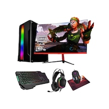 Ramtech Current V20 i5-12400F 32 GB 960 GB SSD RTX3050 8 GB 23.6" Dos Masaüstü Oyuncu Bilgisayarı