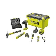Ryobi R18pd3-120tah Akülü Darbeli Matkap Set 18v 2,0ah