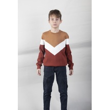 Alexandergardi Erkek Çocuk Desenli Kazak C21-18676 001 Alexandergardi Erkek Çocuk Desenli Kazak C21-18676 001