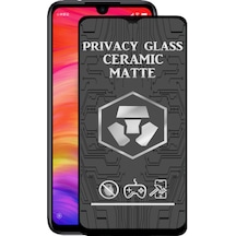 Xiaomi Redmi Note 7 Pro Tam Kaplayan Mat Seramik Hayalet Ekran Koruyucu
