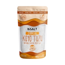 Bisalt Çankırı Kaya Tuzu 500g - Doğal Ve Saf Sofra Tuzu - 5 Adet Tarı