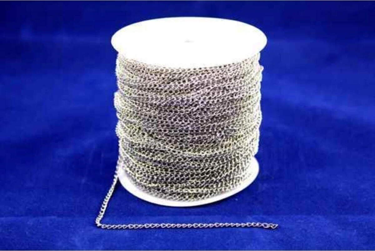 0.60 Mm Free Nikel Sac Kıvrık Zincir 10 Metre