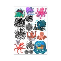 Ahtapot Sticker Set