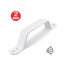 Sürme Kapı Çekme Kulbu 17cm Metal El Tutamağı Tutma Kolu Tutunma Barı Kulp -2 Adet