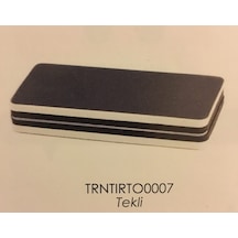 Trina TRNTIRTO0007 Tırnak Parlatma Tamponu Beyaz - Siyah