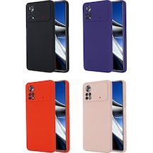 Xiaomi Poco X4 Pro 5G Campro Serisi Silikon Kılıf-Al3427