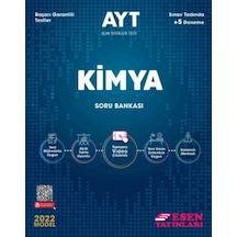 2022 AYT Kimya Soru Bankası -  Esen Yayıncılık