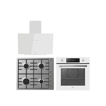 Hoover Falco HO3158W - HHW6LMX/TK - HDG6C2GWTK Beyaz Ankastre Set