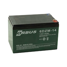 Orbus 12 Volt 14 Amper Elektrikli Bisiklet Aküsü Sandalye Akü 150x97x95 Mm