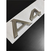 Audi A4 Yazısı - Audi A4 Bagaj Yazı Arma Logo