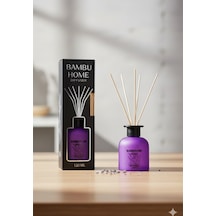 Enas Kozmetik Oda Ofis Ortam Kokusu Lavanta Bambuhome 120 Ml Reed Dıffuser Lavanta