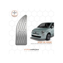 Fiat 500 Krom Ayak Dinlendirme Pedalı - 2020 Ve Üzeri