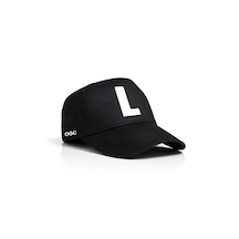 Ogc L Harfi Unisex Şapka Siyah