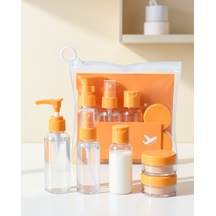 Şeffaf 5 Parça Seyahat Dolum Şişesi Seti 30 Ml