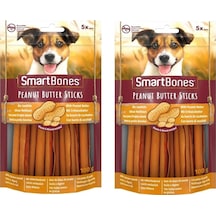 Smartbones Tavuklu Ve Fıstık Ezmeli Stick Köpek Ödülü 5 Li 100 Gr. X 2 Adet