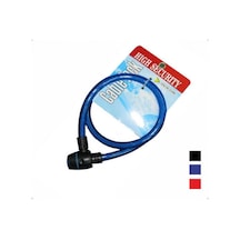 Halat Kilit 15x1000 Zhongli Bisiklet Motosiklet Kırmızı