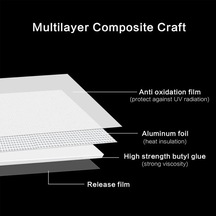 Novahub Süper Su Geçirmez Alüminyum Bant, 56799553, Kendinden Yapışkanlı, Köpük, Butil Kauçuk, 50mm X 5m, Metal İşleme, Duvar, Çatı Onarımı