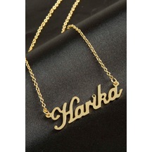 Harika - 14 - İsimli - Glblseme - Kolye -sarı altın