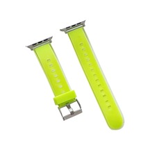 Movenchy Watch 38mm Jelly Silikon Kordon - Yeşil Diğer