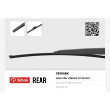 Silecek - 768 - Süpürgesi Arka Muz Tipi C5 Iıı 02/08 Clıo Iv - Ece-umay - 09/12 Boy:250mm