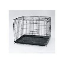 Köpek Kafesi Siyah 78x48x55, 600-042cb
